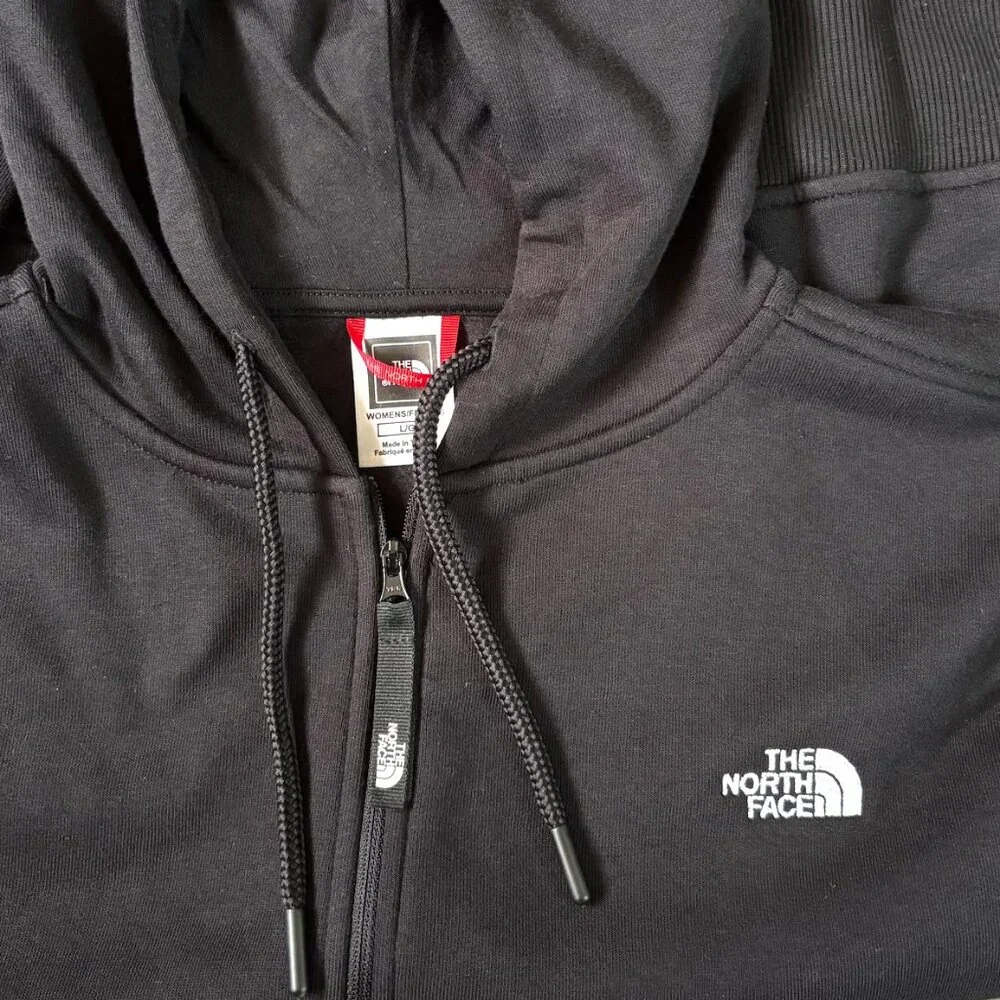 The North Face Evolution Full-Zip Hoodie Black Sz. L - Picture 7 of 7